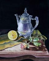 Available Art Works - Love Light Lemon - Watercolor